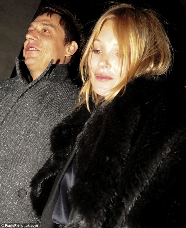 Kate Moss enjoys date night with hubby