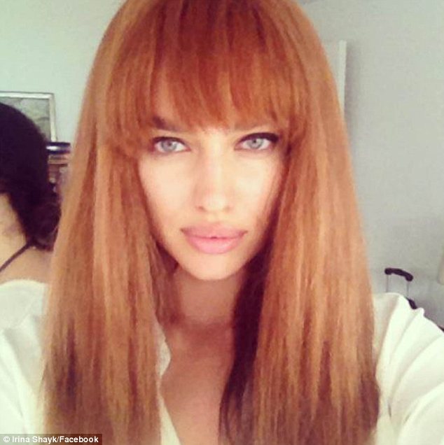 Irina Shayk is back to being a brunette again