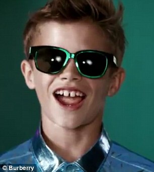 Young Romeo Beckham has got the moves down pat