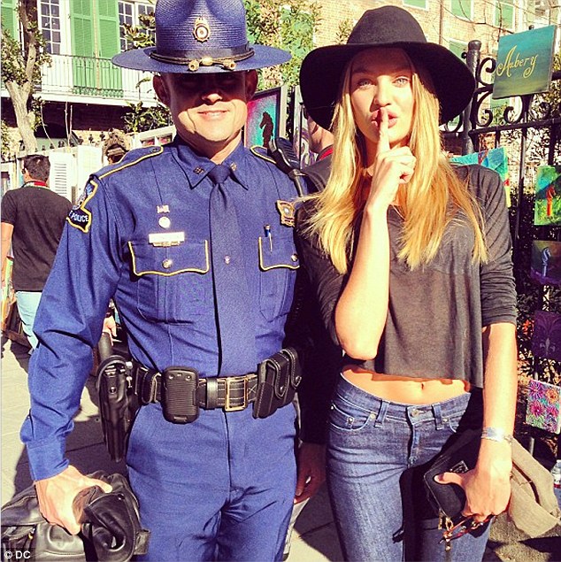 It’s “legs eleven” for Candice Swanepoel