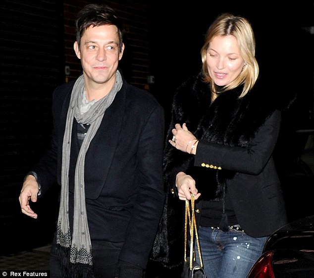 Kate Moss and Jamie Hince opt for a quiet night out