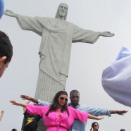 Kim And Kanye In Rio! Later Joined By Will Smith!