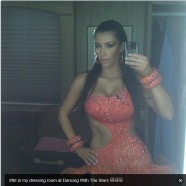 Kim Kardashian looks back on her “skinny” days