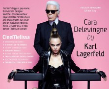 Cara Delevingne teams up with Karl Lagerfeld for racy shoot
