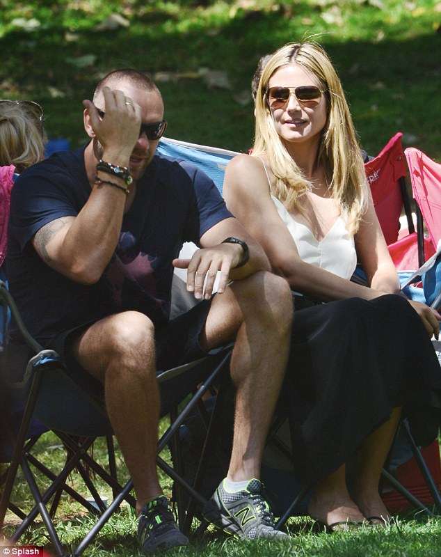 Heidi Klum is a model mum!