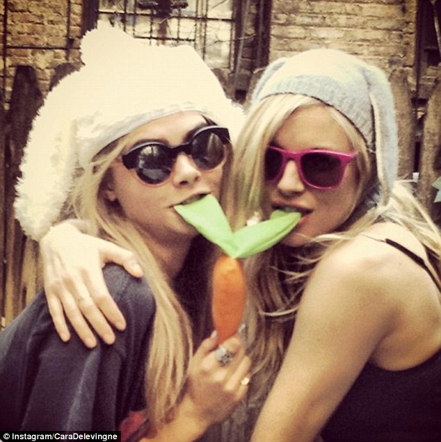 Cara Delevinge loves Easter!