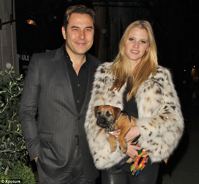 It’s a boy for David Wailliams and Lara Stone!