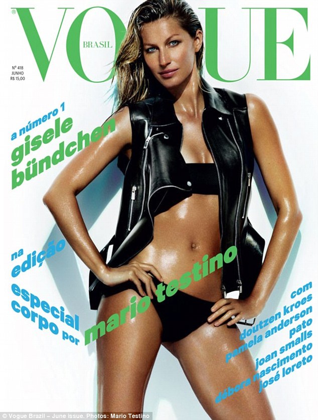 Gisele Bundchen shows off her bod and sizzles in new shoot
