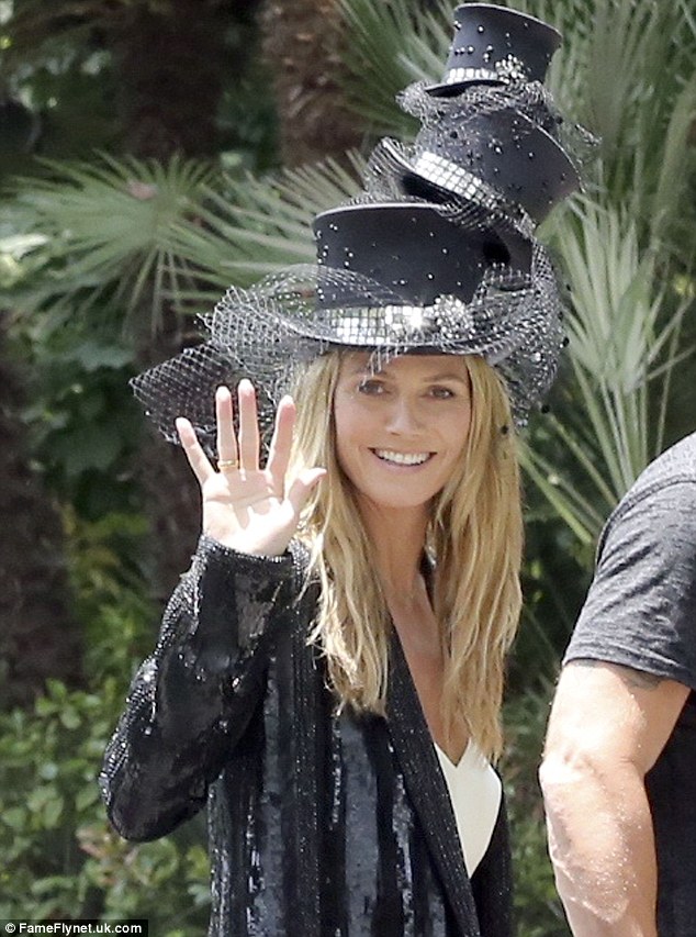 It’s hats on as Heidi Klum turns 40!