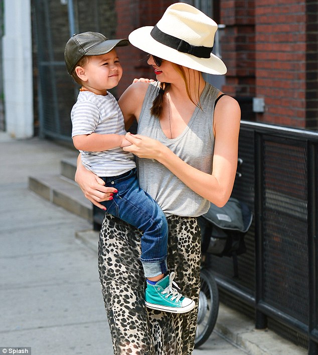 He’s got her smile alright!