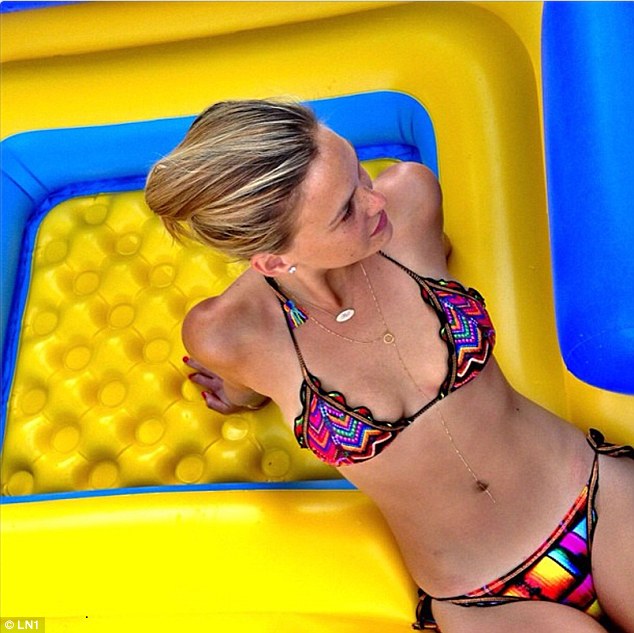 Bar Refaeli proves you can have fun anywhere!