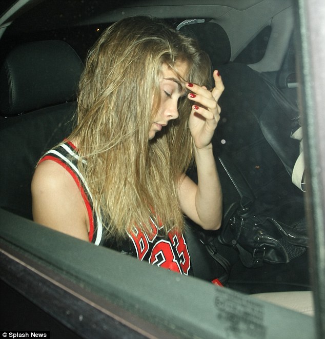 Party animal, Cara Delevingne shapes up after wild weekend