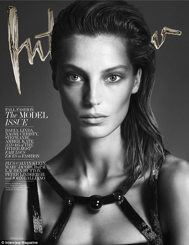 Seven supermodel â€˜titansâ€™ do seven covers for Interview Magazineâ€™s fall fashion issue