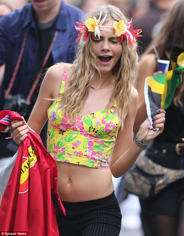 It’s partytime again for Cara Delevingne!