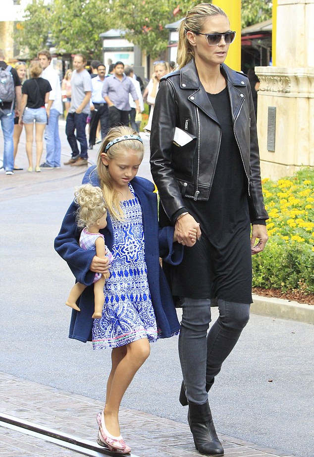 Heidi Klum gets American Girl Dolls for her daughters