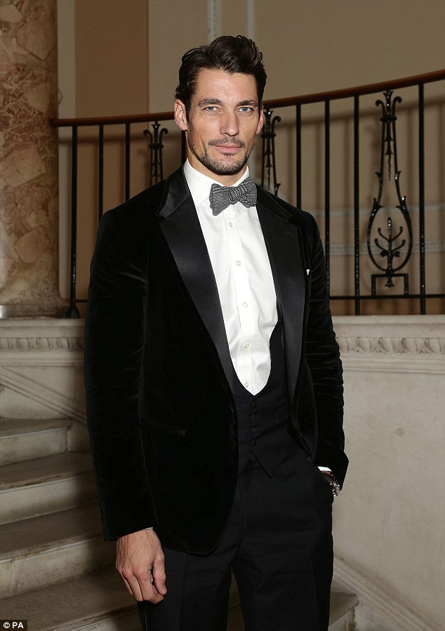 David Gandy goes ‘classic’ for Scottish Fashion Awards