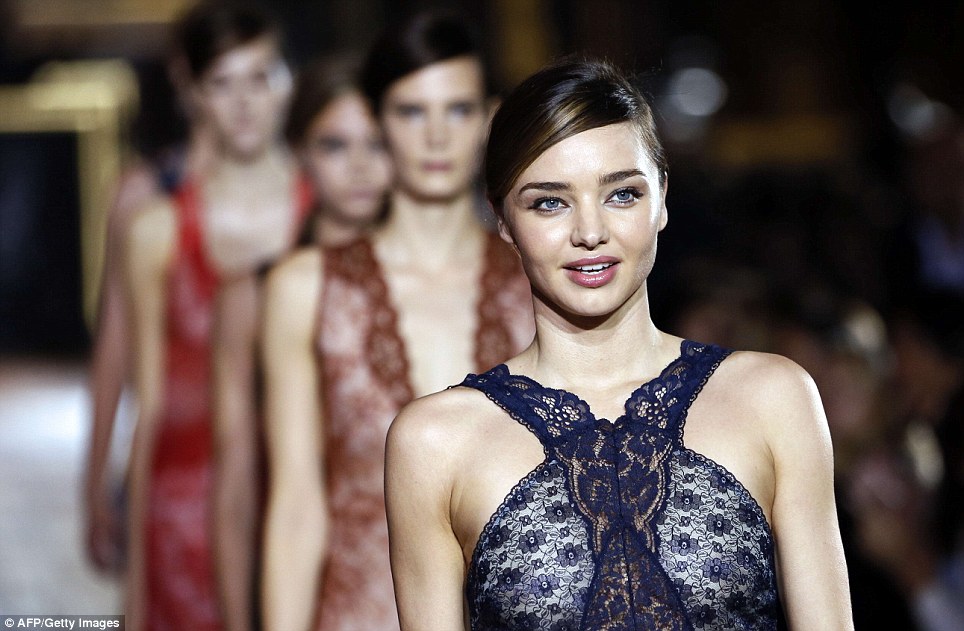 Cara Delevingne and Miranda Kerr strut their stuff for Stella McCartney