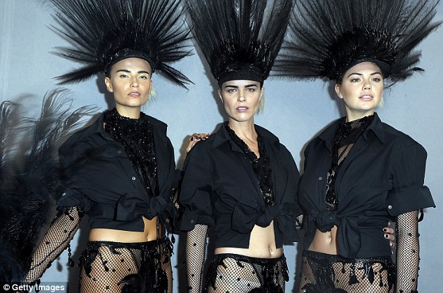 Eva Herzigova struts her supermodel clout at Louis Vuitton show