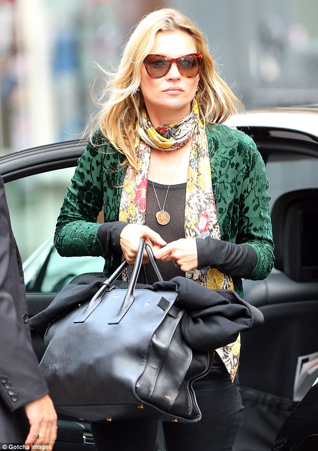 Kate Moss hypes up her style sense again