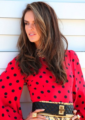 Alessandra Ambrosio does sexy photoshoot