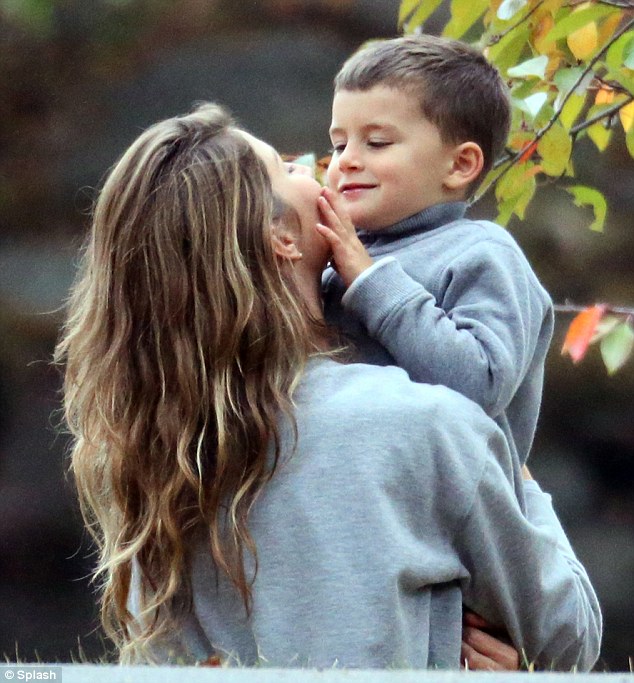 It’s a love filled day for Gisele Bundchen and family