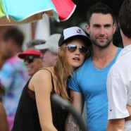 Adam Levine and Behati Prinsloo are taking it to the next level