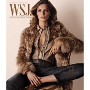 Daria Werbowy Goes Retro For WSJ Magazine
