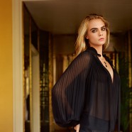 Cara Delevingne is the star of Topshops Fall/Winter 2014 campaign