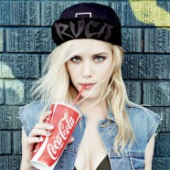 Ashley Smith rocks skater girl looks for RVCA