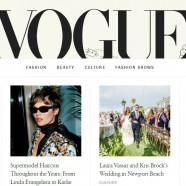 Vogue’s website gets a surprising makeover
