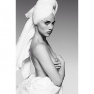 Suki Waterhouse Poses Topless in Mario Testino’s “Towel Series”