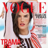 Alessandra Ambrosio Wows On Vogue Brazil January 2015 Cover