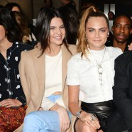 Cara Delevingne Hangs With Kendall Jenner at London Fashion Week