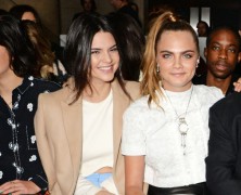 Cara Delevingne Hangs With Kendall Jenner at London Fashion Week