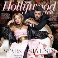 Karl Lagerfeld Shoots Hollywood Reporter Cover