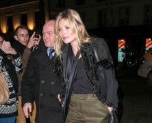 Kate Moss Clashes With Paparazzo at Paris Fashion Week Party
