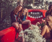 Gigi, Barbara, Lottie & Emily Star In Rosa Cha Winter ’15 Campaign