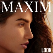 Lily Aldridge poses topless for Maxim’s april issue