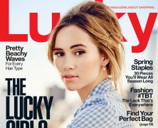 Suki Waterhouse Covers Lucky Mag