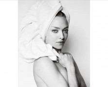 Amanda Seyfried Goes Topless for Mario Testino’s Towel Series