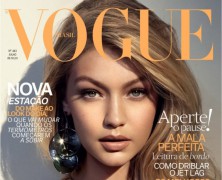 Gigi Hadid Sizzles on Vogue Brazil July 2015 Cover