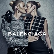 Kate Moss And Lara Stone Get Close In New Balenciaga Campaign