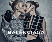 Kate Moss And Lara Stone Get Close In New Balenciaga Campaign