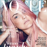 Caroline Trentini Goes Pink On Vogue Spain Cover