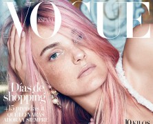 Caroline Trentini Goes Pink On Vogue Spain Cover