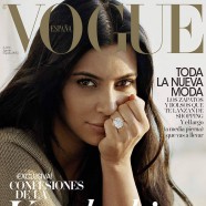 Kim Kardashian Goes Makeup-Free For Vogue Spain Cover