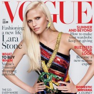 Lara Stone Stuns In August Issue Of British Vogue