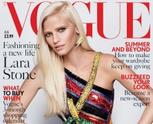 Lara Stone Stuns In August Issue Of British Vogue