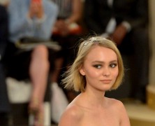 Lily Rose Depp Makes Catwalk Debut