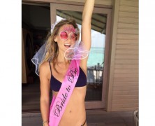 Bar Refaeli celebrates bachelorette party